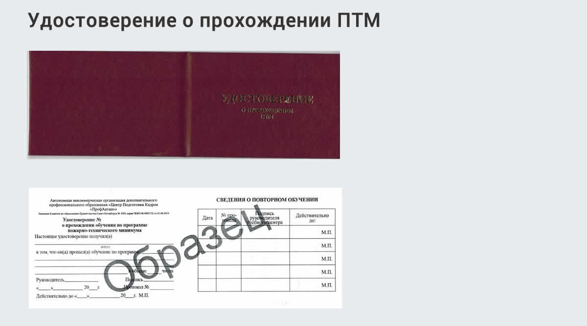  Курсы повышения квалификации по пожарно-техничекому минимуму в Зеленогорске: дистанционное обучение